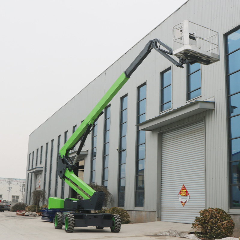 JOVOO truck mounted telescopic 30m  36m 40m  boom lift Electric /Diesel towable cherry picker for sale