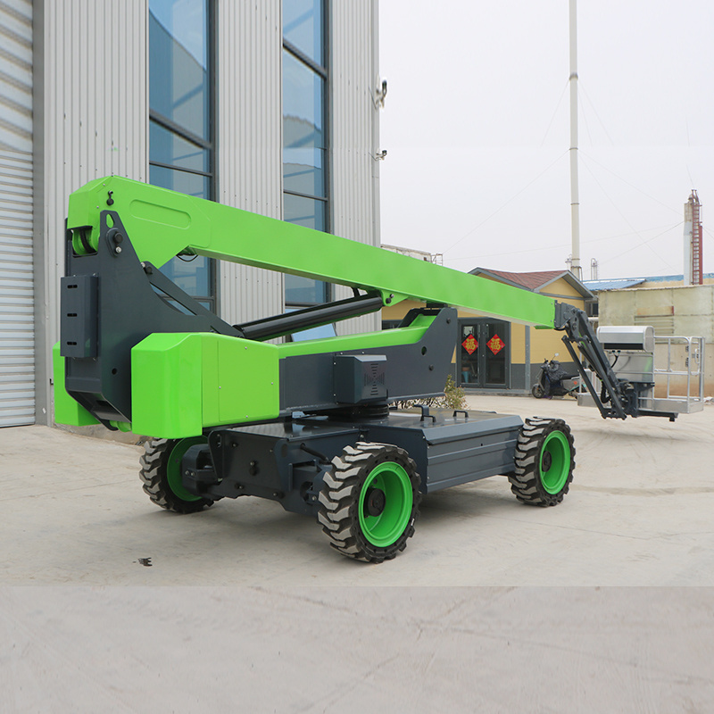 JOVOO truck mounted telescopic 30m  36m 40m  boom lift Electric /Diesel towable cherry picker for sale