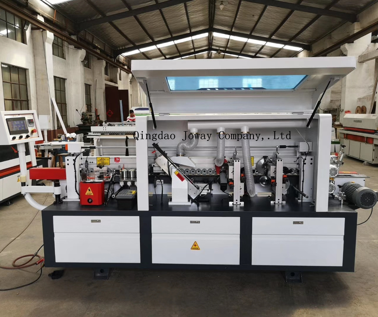 MDF furniture banding machine Auto Edgebander Machine Best Price Edge trimming machine with glue press function bander Germany