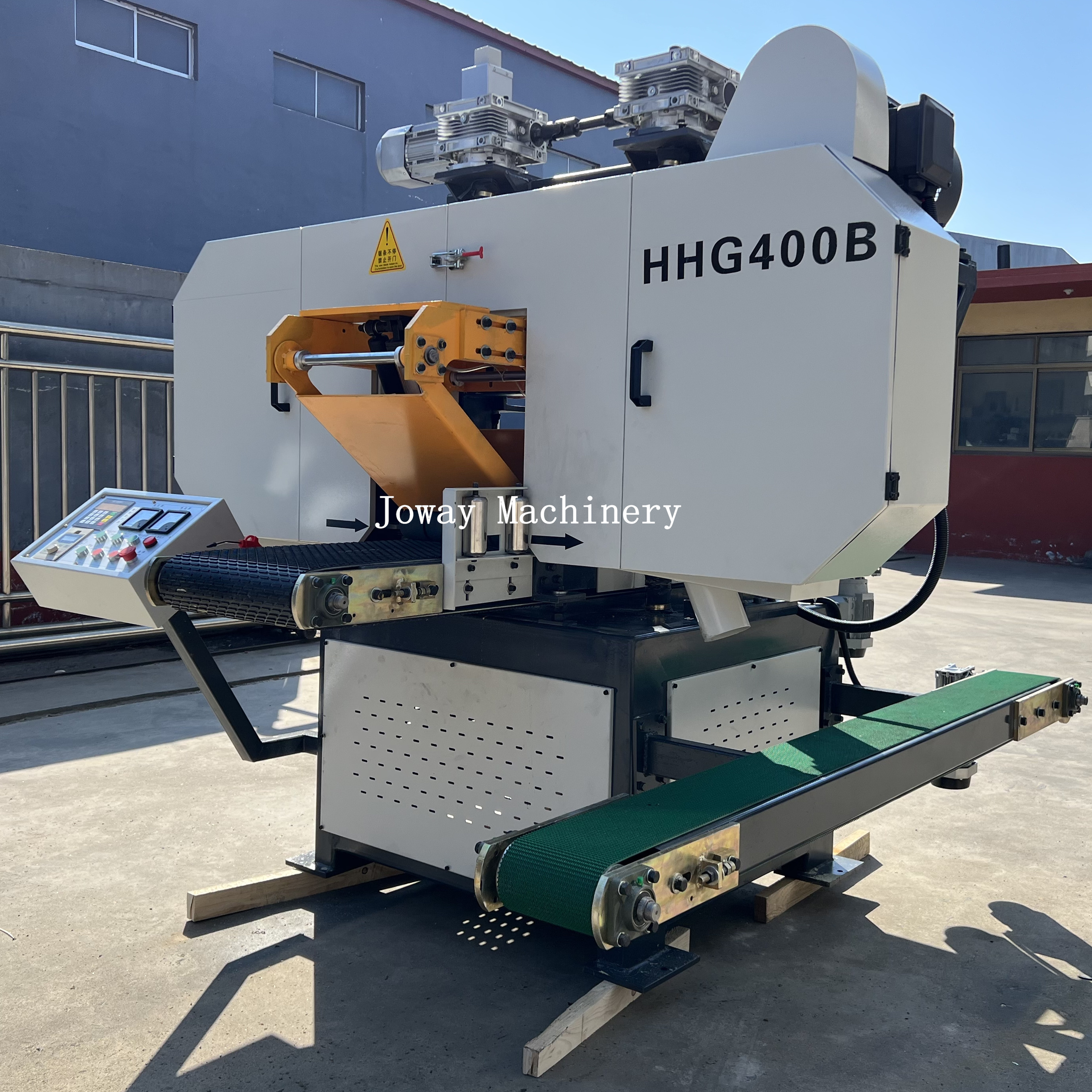 Horizontal Band Saw Machinery 400MM 500MM Band Saw Bandsaw Woodworking Machine Shaper Gear grinding machine accessory