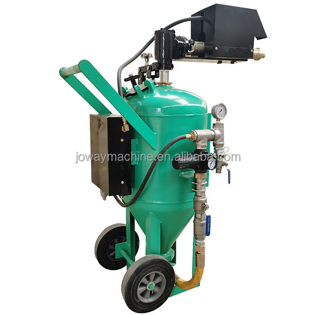 db 225 mobile dustless sandblasting machines wet abrasive sand blast pot blaster equipment blasting machine for sale