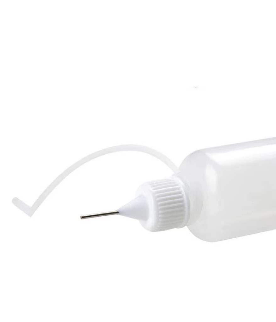 5ml 10ml 15ml 30ml 50ml Plastic small steel needle tip bottle for glue PE soft squeeze bottle