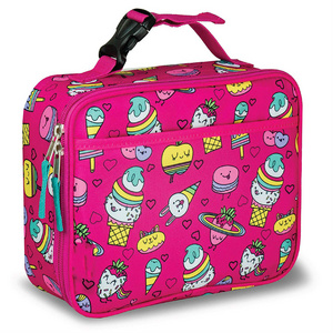 X-Large loncheras lunch box  cute patterns for boys and girls insulated  cooler kids school lunch bag