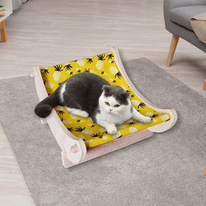 family cute kids portable pet bed for dogs and cats hammock cat beds for indoor cats furniture for car travel