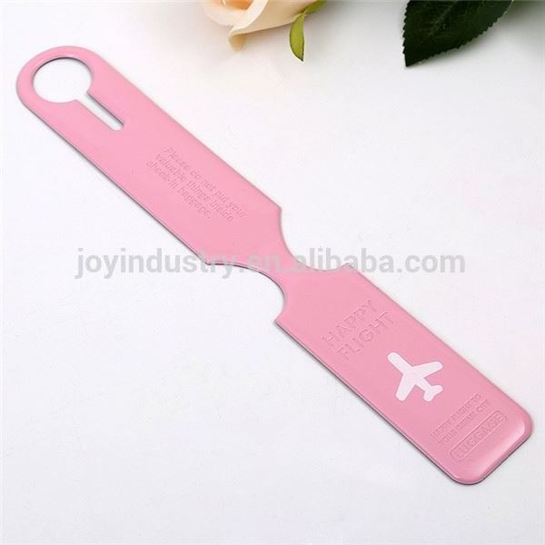 L014 Wholesale Cheap Custom Logo Bulk Leather Luggage Tag