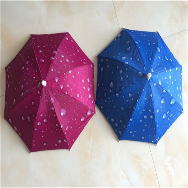 J1021 Customized Umbrella Hat for Promotion /Head Umbrella