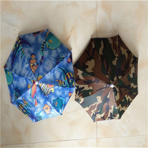 J1021 Customized Umbrella Hat for Promotion /Head Umbrella