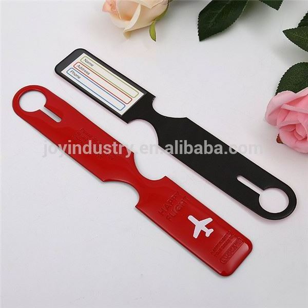 L014 Wholesale Cheap Custom Logo Bulk Leather Luggage Tag