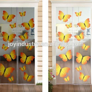 Polyester magnetic door Curtain,Polyester Magnetic Mosquito Net Door Curtain