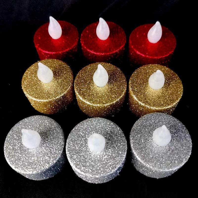 Professional Manufacture Custom Colored Flameless Operated Tea Light Led Electric Battery Candle