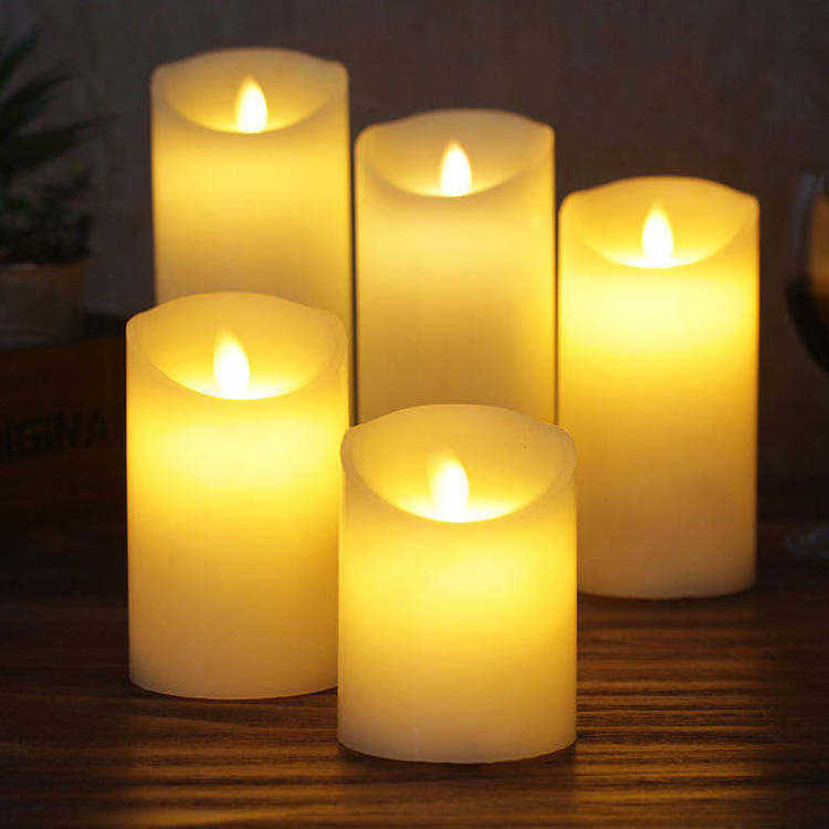 New Arrival Factory Battery Powered Led Flameless Electric Warmer Candle Lighter Cheap Scented Candle