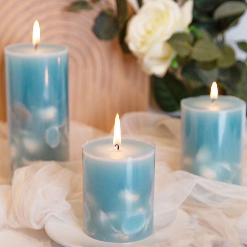 Manufacturer direct sales Thick Pillar White Pillar Candle Scented Candles With Custom Brand Label