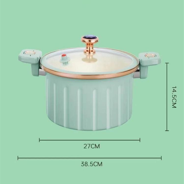 New Roman Enamel Micro-Pressure Cooker Household Large-Capacity Stew Pot Induction Cooker Factory Wholesale