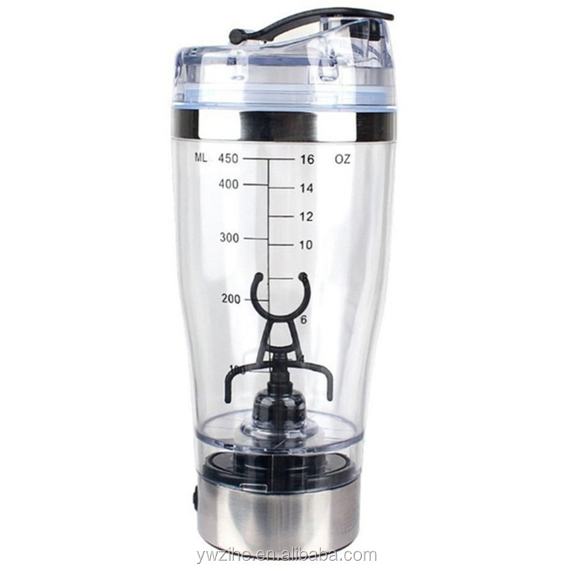 Hot Sale 600ML Smart Water Bottle Electric Mix Cup Gym Sports Water Bottle Mini Mixing Cup Coffee Milkshake Protein Shake Bottle