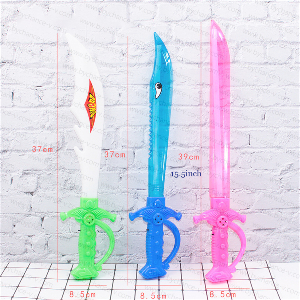 cool gift for little boys knight warrior's weapon glowing in the dark sword luminous toy for kids cosplay party props