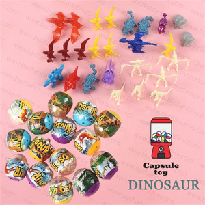 in stock wholesale cheap toy for toy vending machine mini dinosaur plastic figure 55 mm capsule toy for gashpon machine