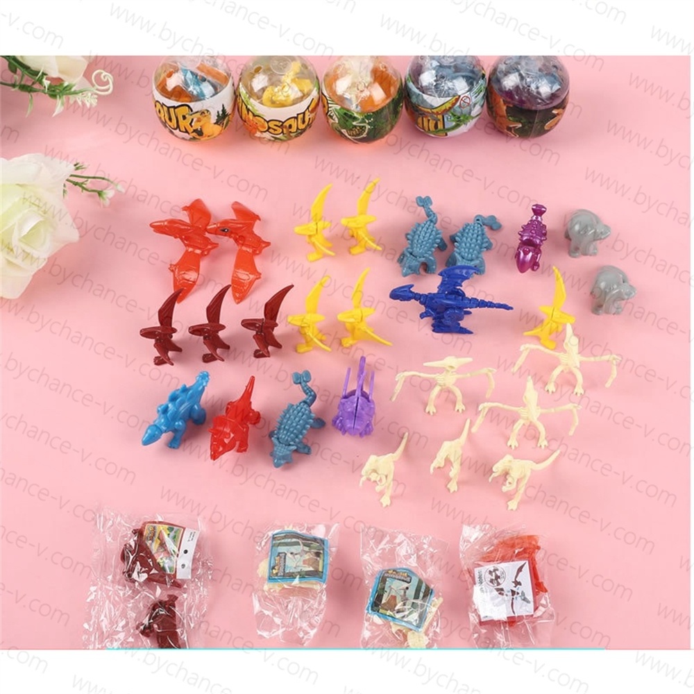 in stock wholesale cheap toy for toy vending machine mini dinosaur plastic figure 55 mm capsule toy for gashpon machine