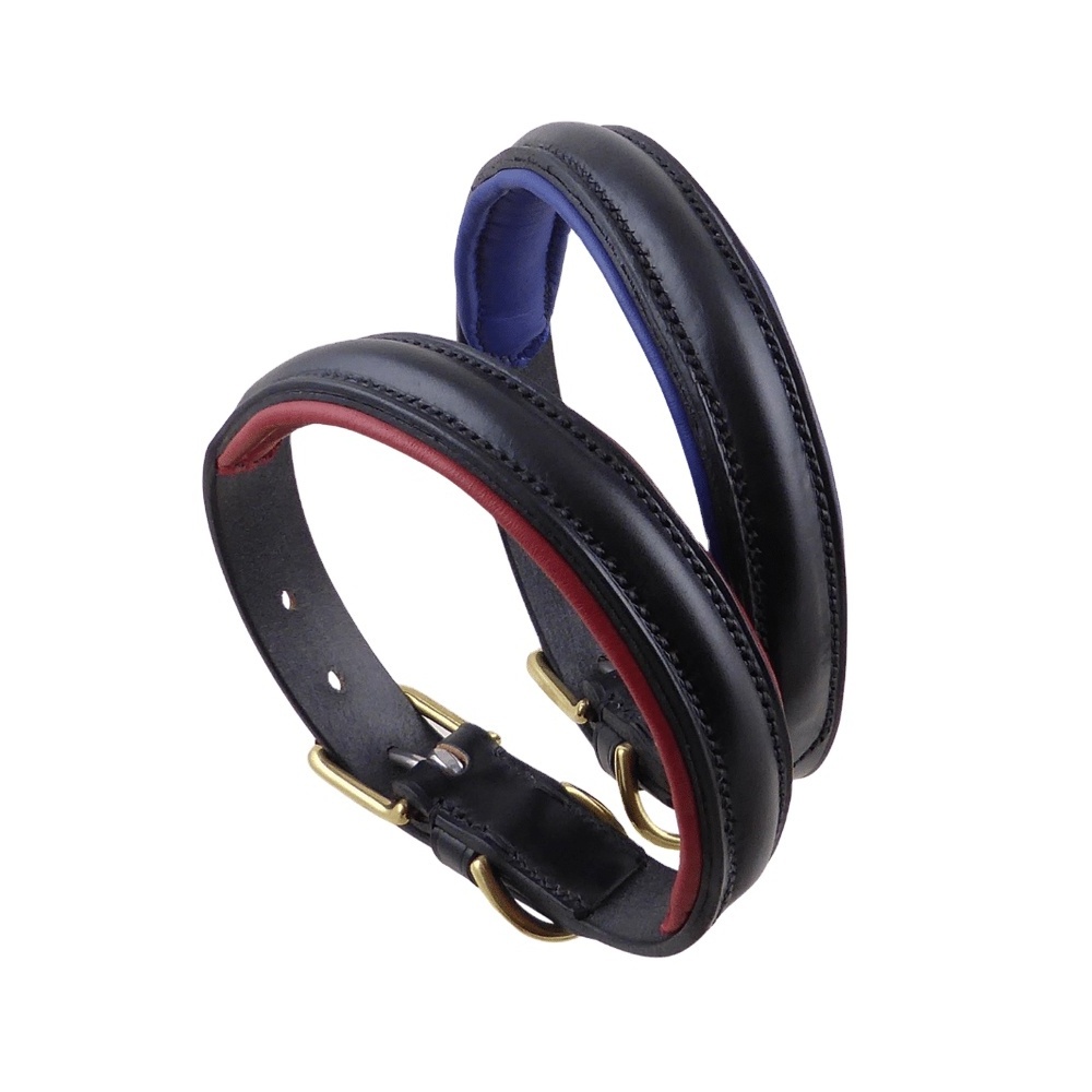 Wholesale Plain Color Eco-friendly Raised Leather Dog Collars Buy At Best Price