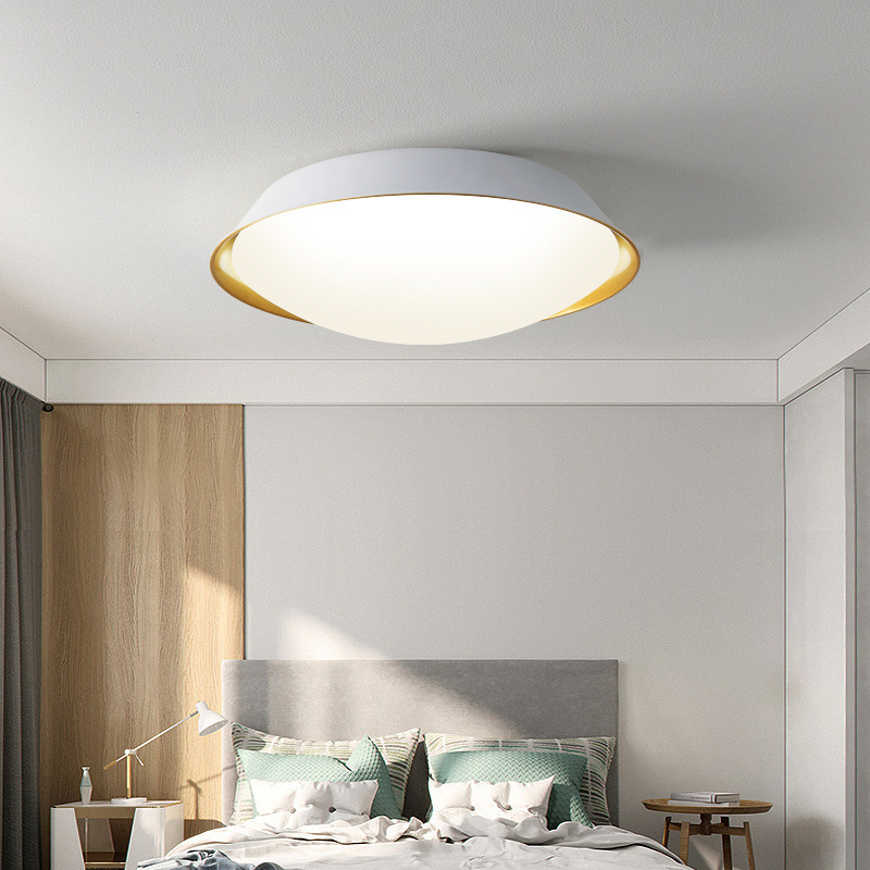 Macaroon Simple dimming CCT adjustable Round Ceiling lamp Children Room Bedroom Balcony Hallway Warehouse Ceiling Light