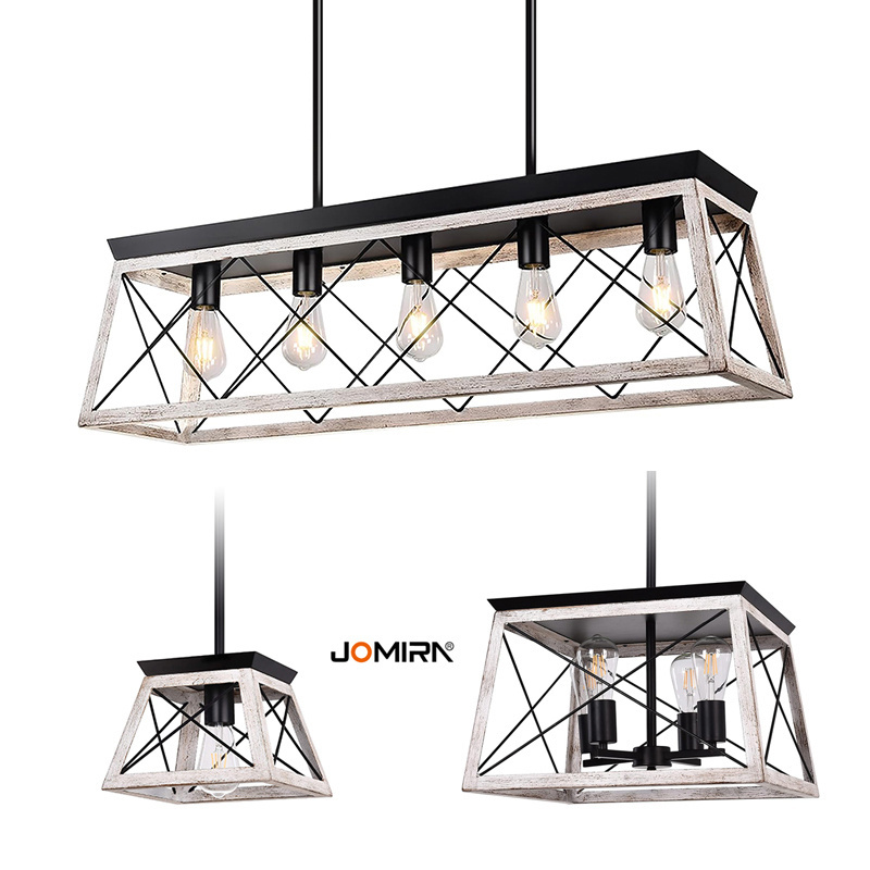 Farmhouse Restaurant branch pendant light country kitchen island pendant light