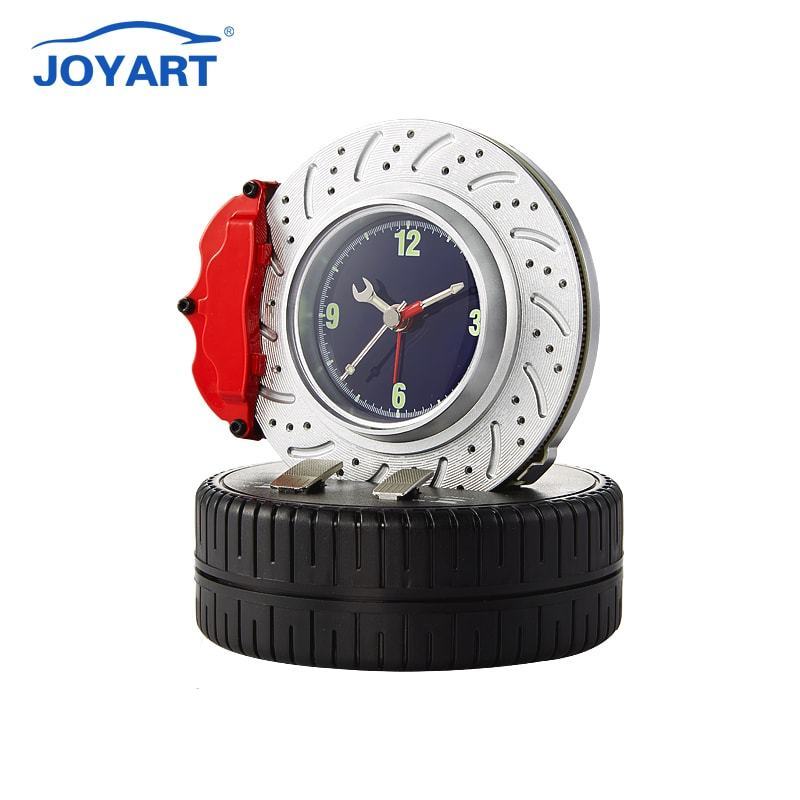 Tyre gadgets shape table clock