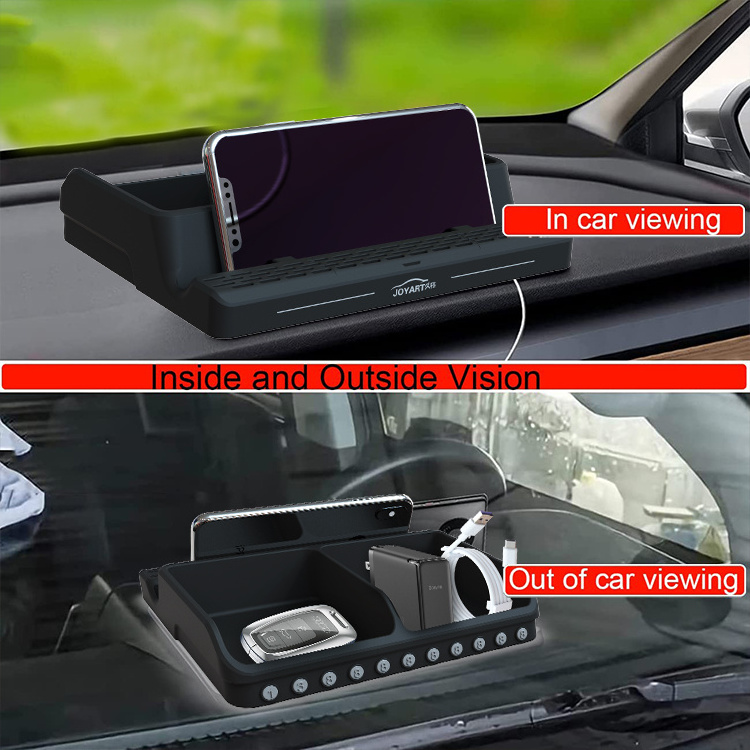 Multi functional Silicone Pad Anti Slip Car Dashboard Grip Mat Slip-Resistant Car Interior Mat