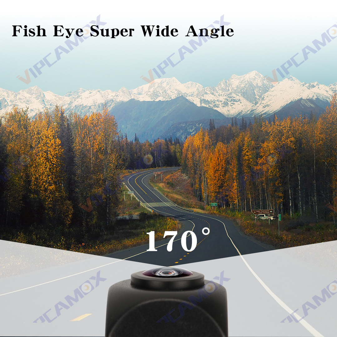 Monitor with 1080P Backup Camera for Truck, License Plate  Back up Rear View Kits for Reversing/ Driving Car Pickup SUV