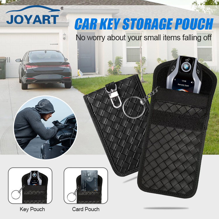 Hot selling grit guard car key signal blocking pouch faraday pouch faraday box