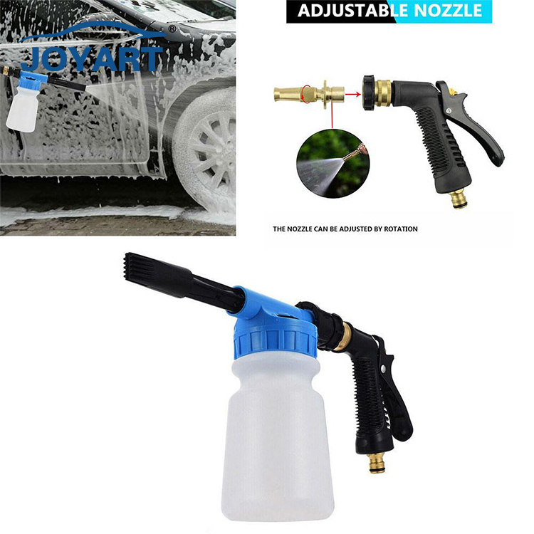 Garden Hose Car Wash Cleaning Snow Foam Cannon Lance Spray Sprayer Foam Gun for Low Pressure Washer Car Wash