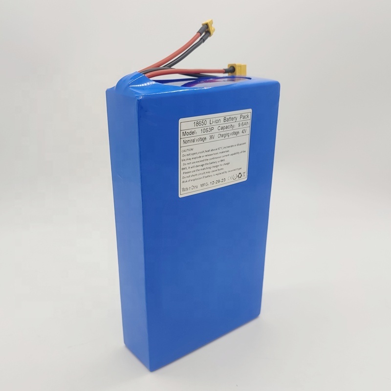 Rechargeable Lithium Li-ion Battery 36V 7.5Ah 7.8Ah 7500mAh 7800mAh Batteries For Scooter Electric Vehicles