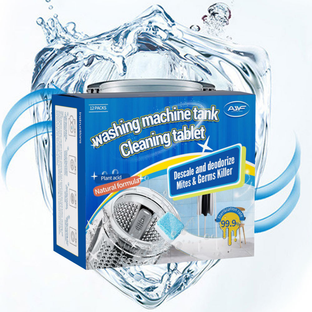 OEM/ODM Washing Machine Drum Cleaner Deep Cleaning Remove Stain Washing Machine Cleaner Effervescent Tablets