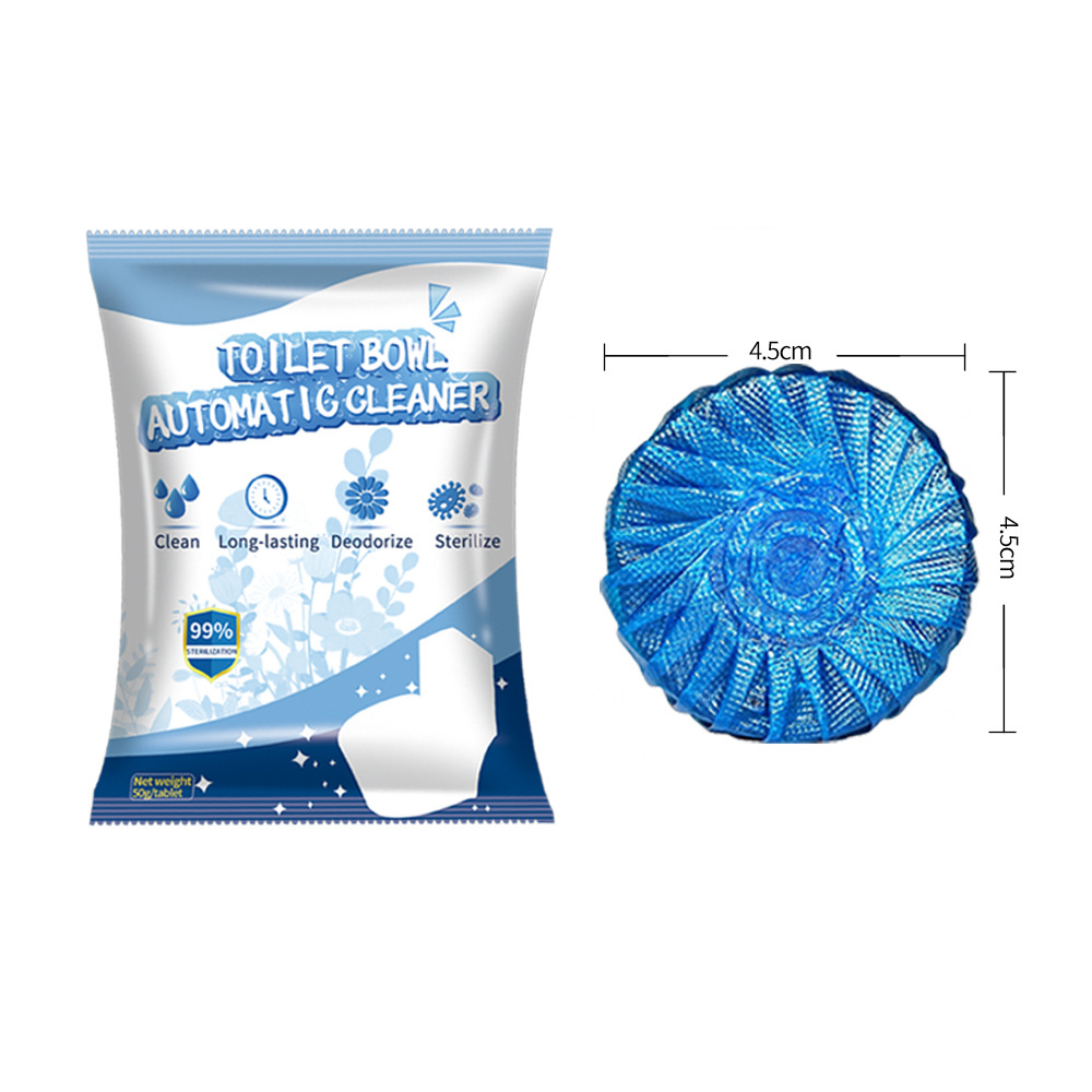 OEM Automatic Toilet Bowl Cleaner Tablets of blue toilet cleaner