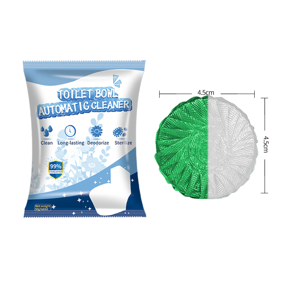 OEM Automatic Toilet Bowl Cleaner Tablets of blue toilet cleaner