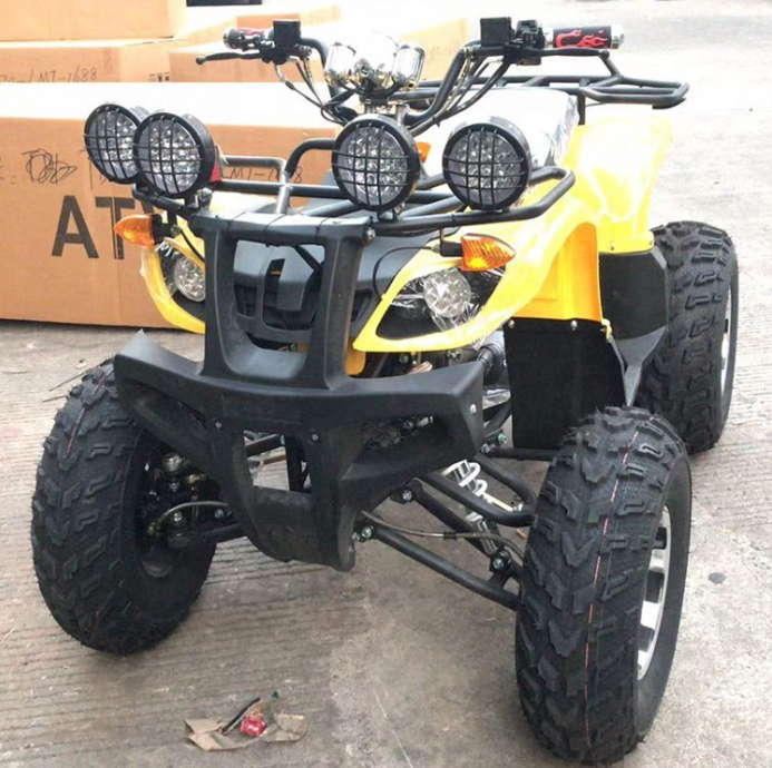 New High Quality 110cc 4x4 Atv 125 Cc gas atv adult 150cc 4 Stroke Gas Powered Four Wheeler  Kids Quad Bike Atv