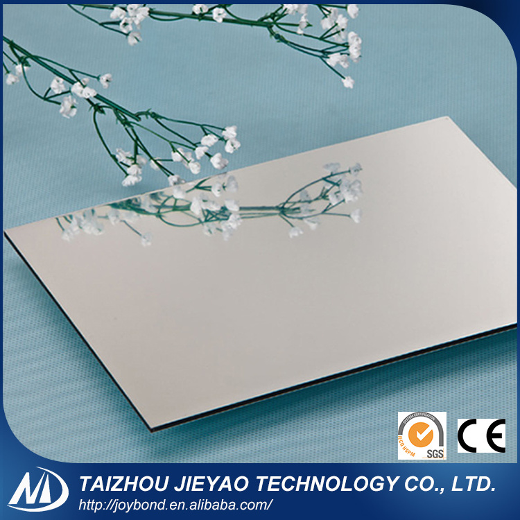 Easy To Maintain Mirror Aluminum Construction Material/Aluminum composite panel