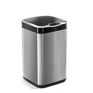 Factory customization wholesale Stainless Steel trash cans Water and oil proof cheap trash can Mute trash can