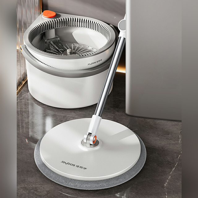 JOYBOS 360 Spin Mop and Bucket Floor Cleaning Mops and Bucket System Mop Bucket Kit with Retractable Handle