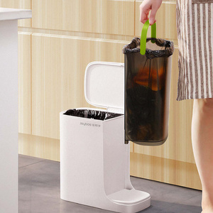 JOYBOS filter tea trash can Kitchen Compost Bin Kitchen Cabinet Door Under Sink Plastic Garbage Can Compost Bin