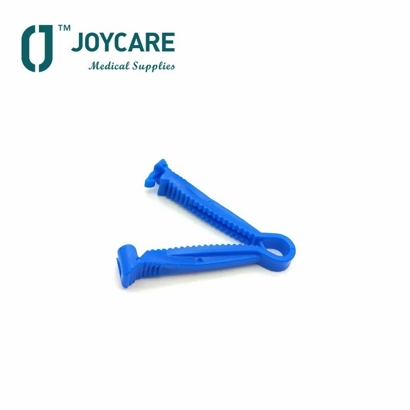 Medical Hot Sell Umbilical Clamp Cutter Newborn Infant Sterile Gynecologic Umbilical Cord Clamp