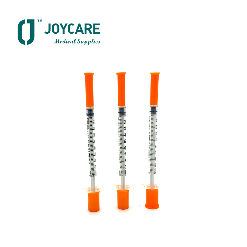 0.3ml 0.5ml 1ml disposable medical grade insulin syringe for insulin injection needle pen