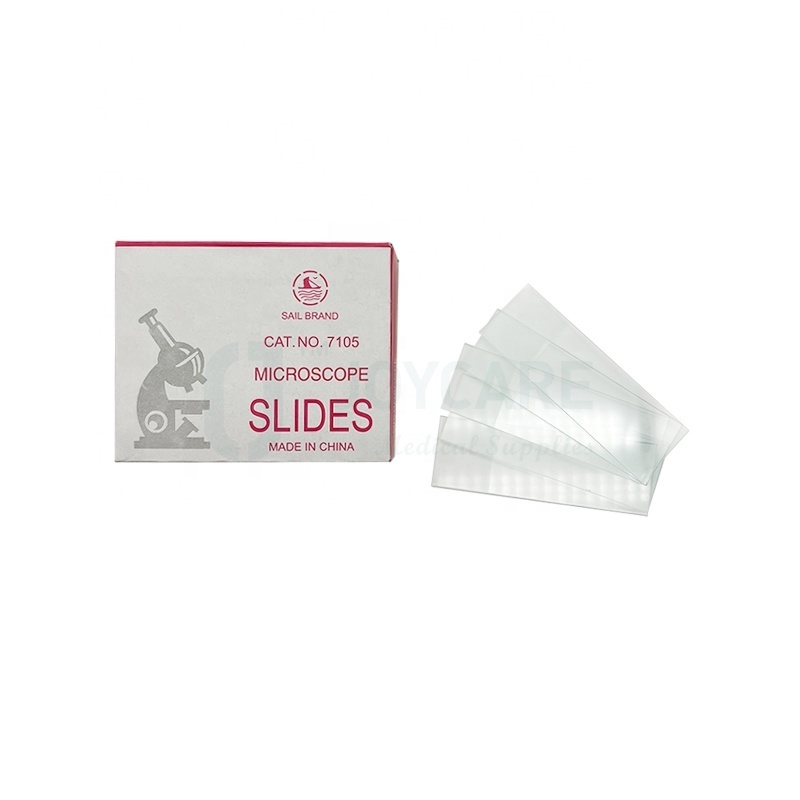 Various sizes ground borosilicate glass microscope glass slides laboratory microscope slide