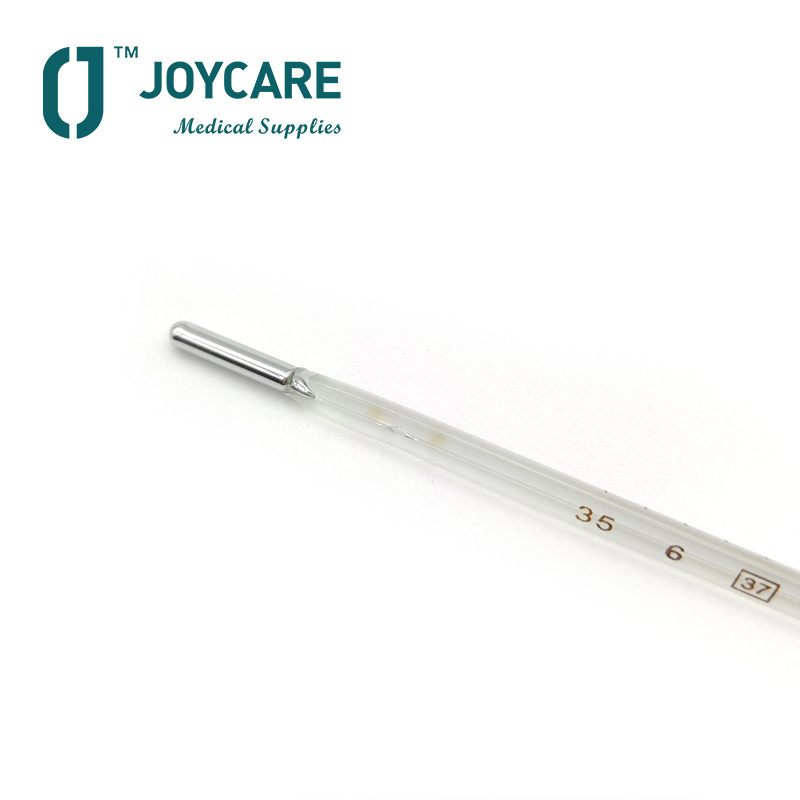 Medical Mercury Glass Thermometer Oral Armpit Easy Use Mercury Free Clinical Glass Thermometer