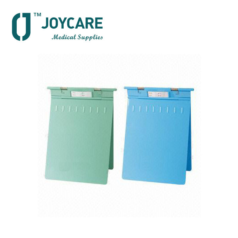 23x32cm Blue Pink White Yellow Hospital Doctor Nurse ABS PP Plastic Chart File Paper Medical Record Holder Clipboard File Folder