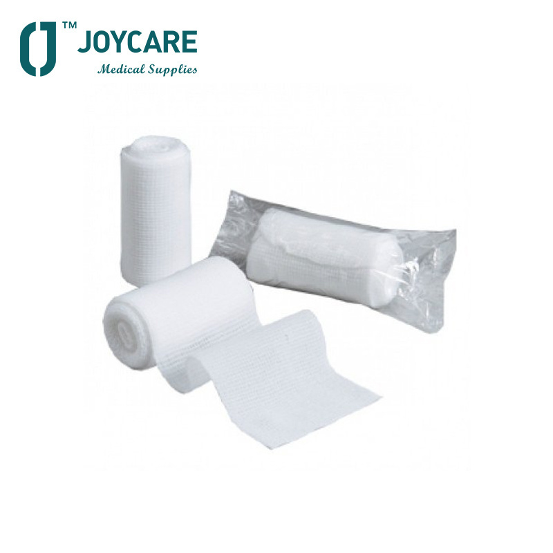 Breathable 100% Cotton Knitted Gauze Bandage Sterile Knit Gauze Bandage Knitted Gauze Bandage Roll