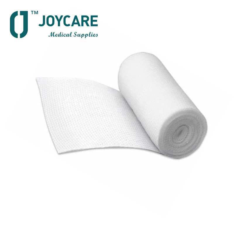 Breathable 100% Cotton Knitted Gauze Bandage Sterile Knit Gauze Bandage Knitted Gauze Bandage Roll