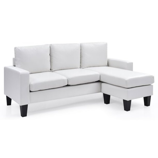 Modern Design Living Room Furniture High Quality American Grey Fadric Right Left Hand L Shape Corner Sofa