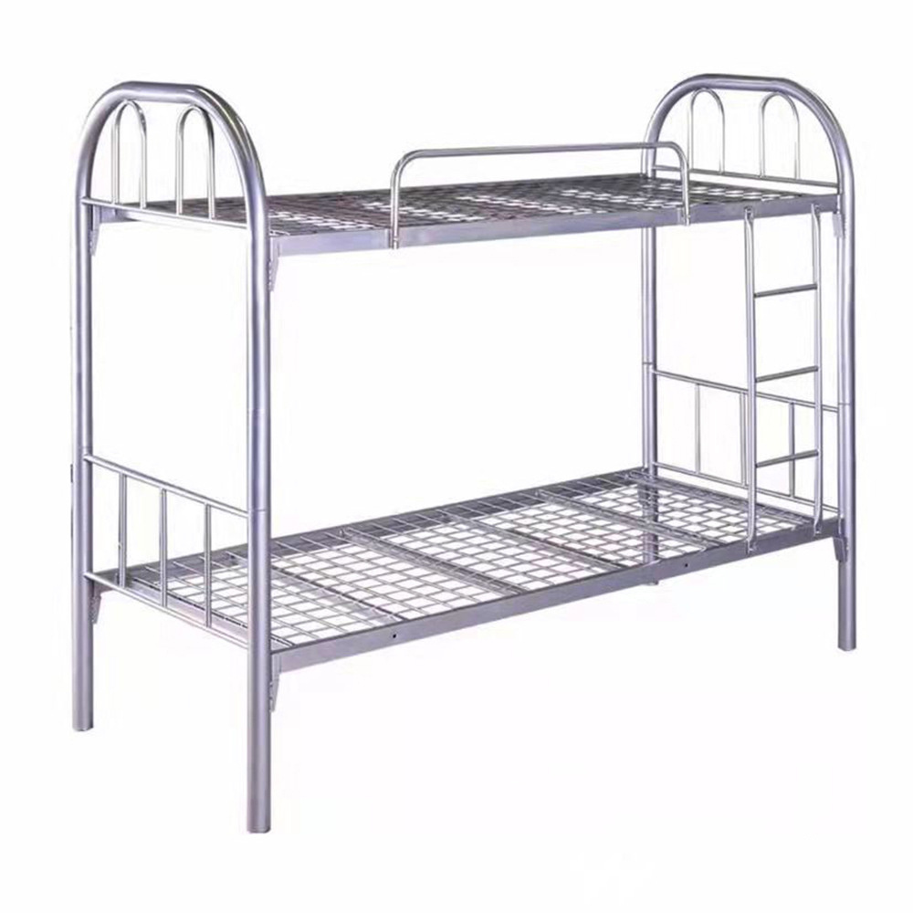 Bedroom Furniture Strong Frame Double Deck Design Up And Down Iron Steel Adult Bunk Metal Bed