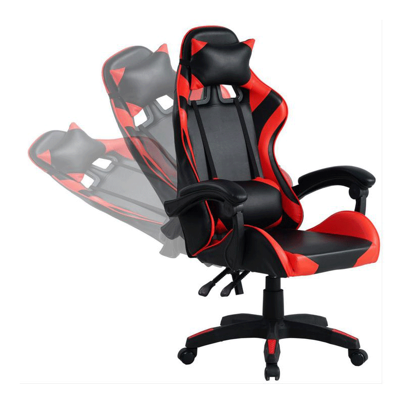 Foshan Leather Silla Gamer Office Pc Racing Leather Seat Video Ergonomic Gaming Chair With Wheels