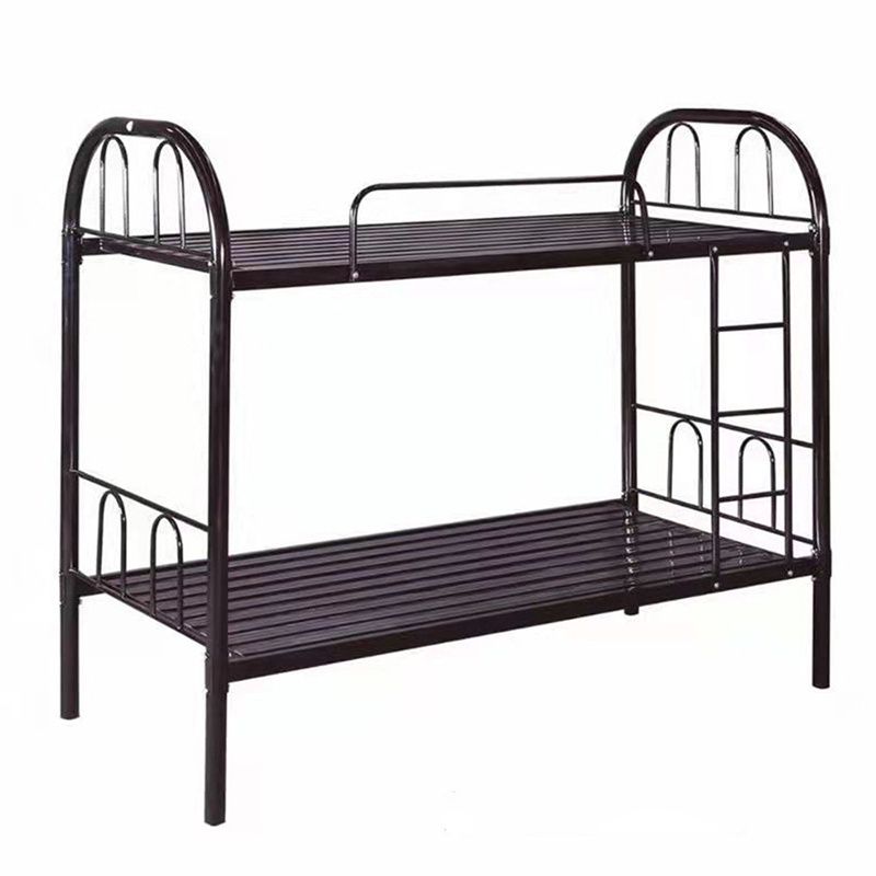 Bedroom Furniture Strong Frame Double Deck Design Up And Down Iron Steel Adult Bunk Metal Bed