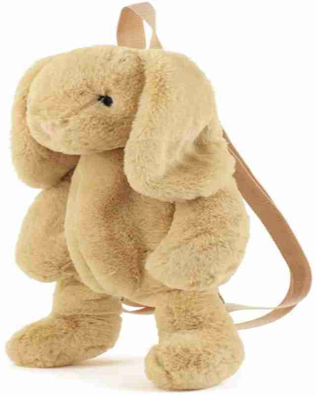 2024 Custom Plush Rabbit Long Ear Bunny Bag Plushie Doll Plush Toys Children Backpack for Girls Kids